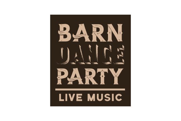 Western Dance - Barn Dance Party, Vintage