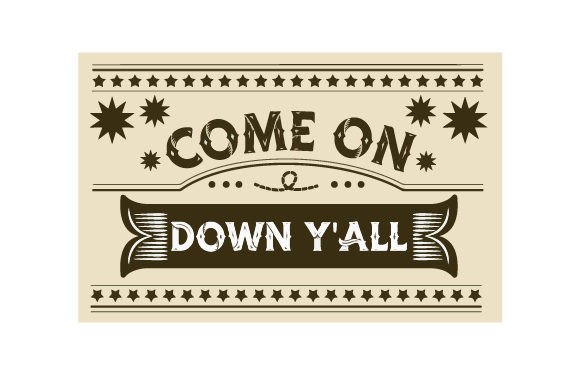 Western Dance Come on Down Yáll, Vintage Review