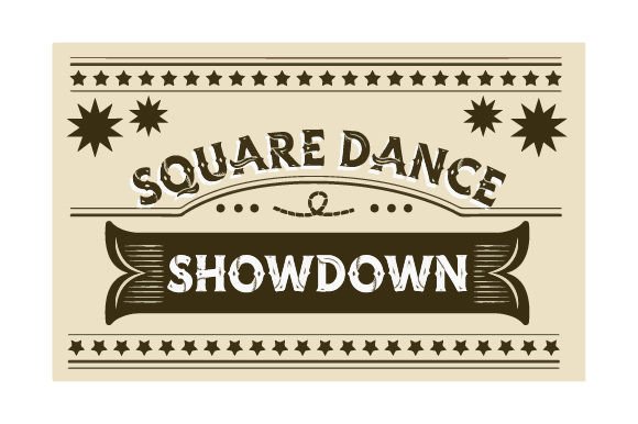 Western Dance Square Dance Showdown - Vintage