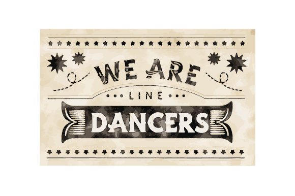 Western Dance We Are Line Dancers, Watercolor Review