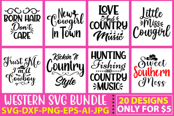Western SVG Bundle Vol.2: A Designer’s Practical Review