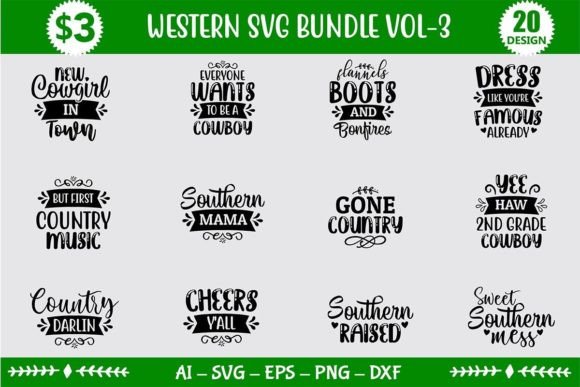 Western SVG Bundle Vol. 3: A Designer’s Review