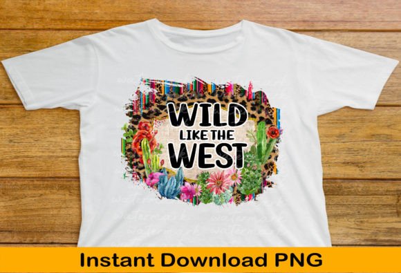 Wild Like the West Png, Grunge Png